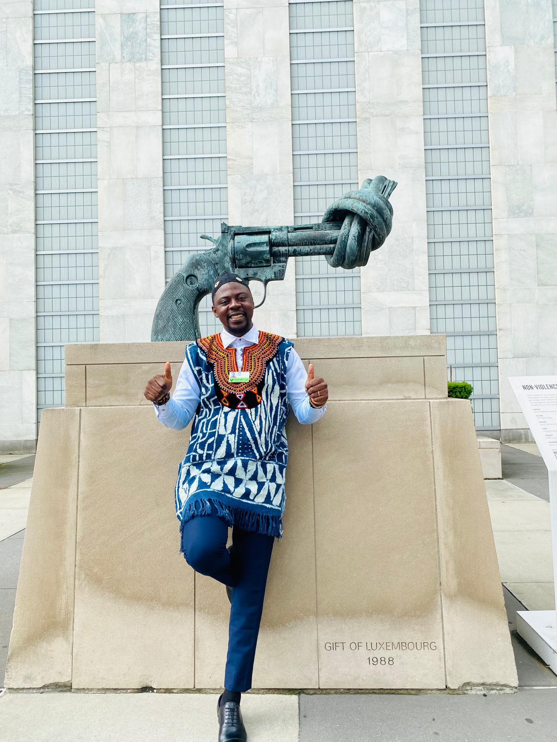 Dr. Platine Nyuyki during the Mandela Washington Fellowship in the United States
